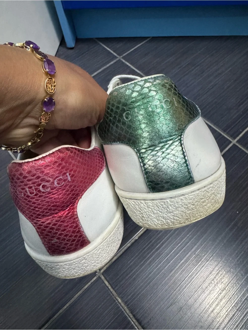 Gucci Women’s Ace 'Pineapple' Sneakers